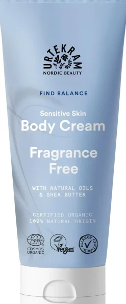 URTEKRAM Vartalovoide Fragrance Free 200ml