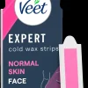 Veet Expert Kylmävahaliuskat Kasvot 16kpl