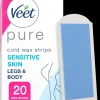 Veet Pure Kylmävahaliuskat Jalat Herkkä iho 20kpl
