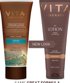 Vita Liberata The Lotion Tinted Lasting Tan, Medium 200ml -itseruskettava voide