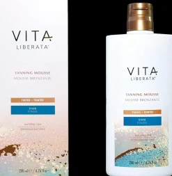 Vita Liberata The Mousse, Tinted Lasting Tan - Dark -itseruskettava vaahto 200ml