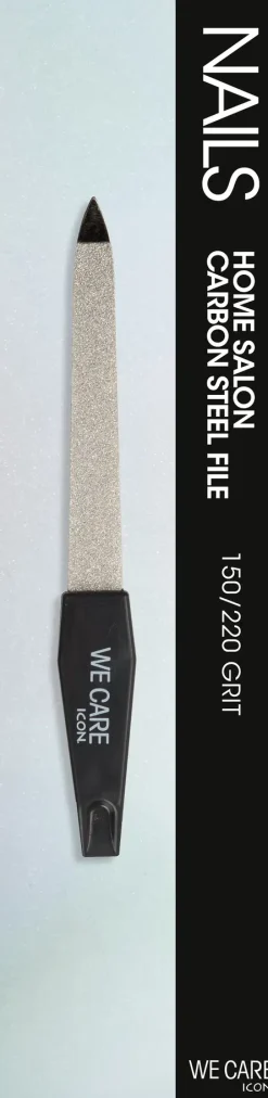 WE CARE ICON. Carbon Steel Nail File 120/150 grit safiiriviila