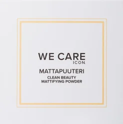 WE CARE ICON. kiinteä mattapuuteri läpikuultava 8g