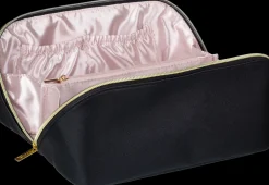 WE CARE ICON. musta kahvallinen kosmetiikkalaukku