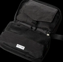 WE CARE ICON. ripustettava kosmetiikkalaukku musta