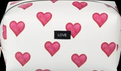 WE CARE ICON. sydän kosmetiikkalaukku