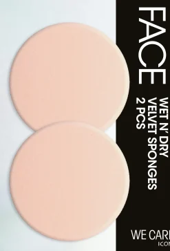 WE CARE ICON. Wet n' Dry Velvet Sponges meikkisieni 2 kpl