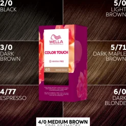 Wella Professionals Color Touch Pure Naturals Medium Brown 4/0 kotiväri 130 ml