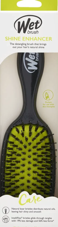 Wet Brush Shine Brush Pro hiusharja, musta