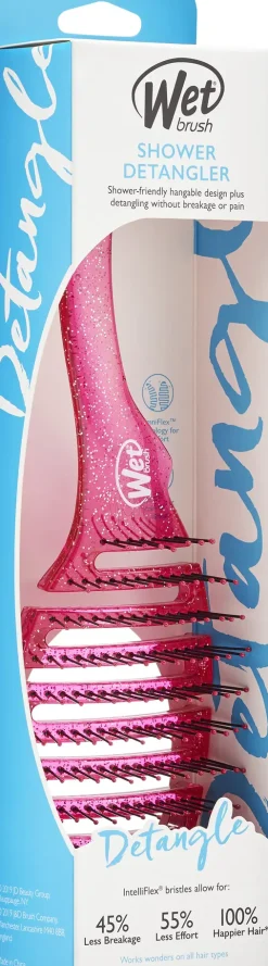 Wet Brush Shower Detangler suihkuharja, pinkki