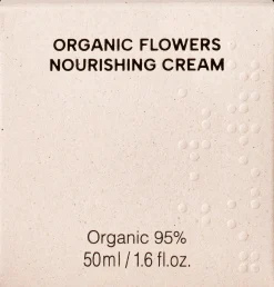 Whamisa Organic Flowers Nourishing Cream -kasvovoide 50ml