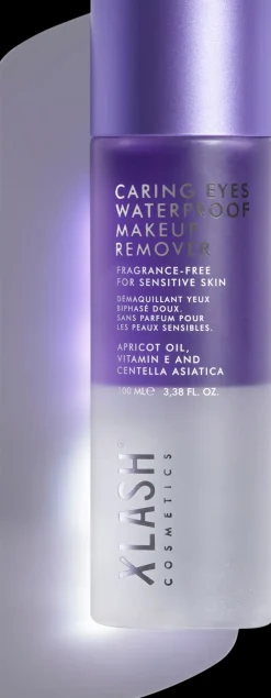 Xlash Caring Eyes Waterproof Make-Up Remover -silmämeikinpoistoaine 100 ml