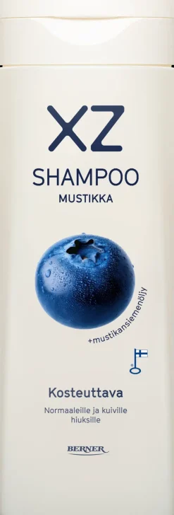 XZ 250 ml Mustikka kosteuttava shampoo