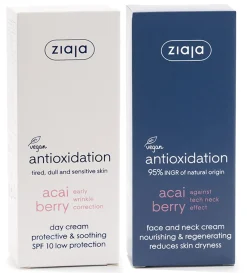 Ziaja acai berry päivävoide+yövoide setti
