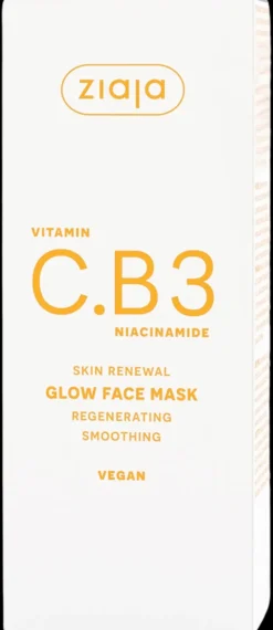 Ziaja C.B3-vitamiini Glow kasvonaamio 50 ml