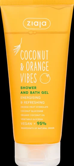 Ziaja Coconut & Orange Vibes suihku- ja kylpygeeli 200ml
