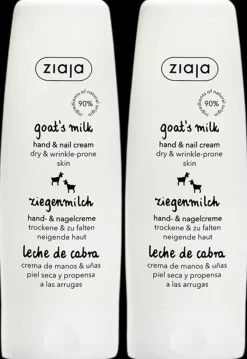 Ziaja vuohenmaito silottava käsivoide tupla 80+80ml